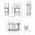 Стальная каминная топка Spartherm Varia 2RR-55h-4S
